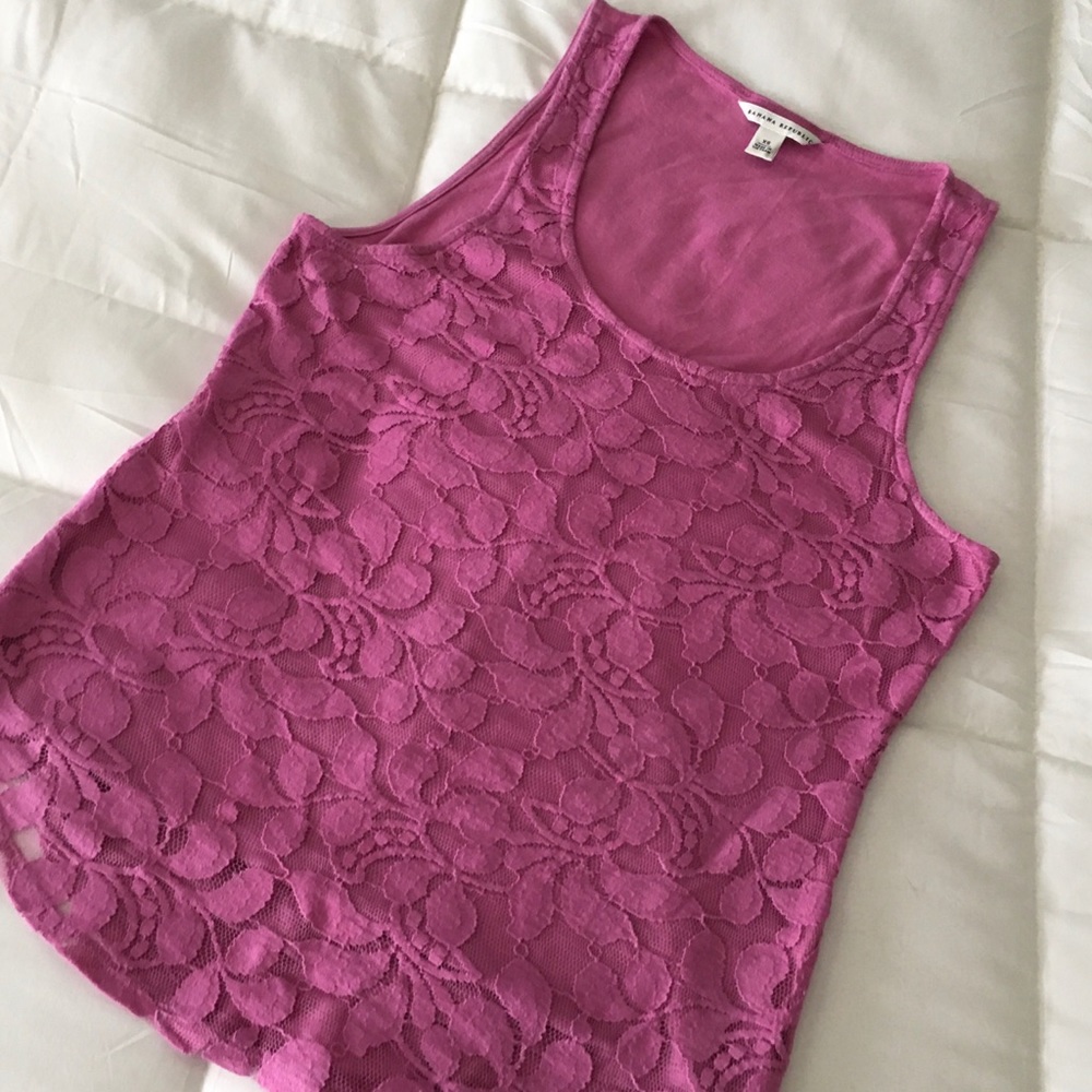 Banana Republic Lace Tank Top. Ladies XS🍷